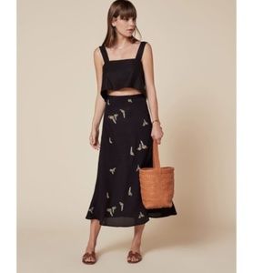 Reformation Bea Midi Skirt